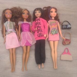 My Scene Barbies Lot